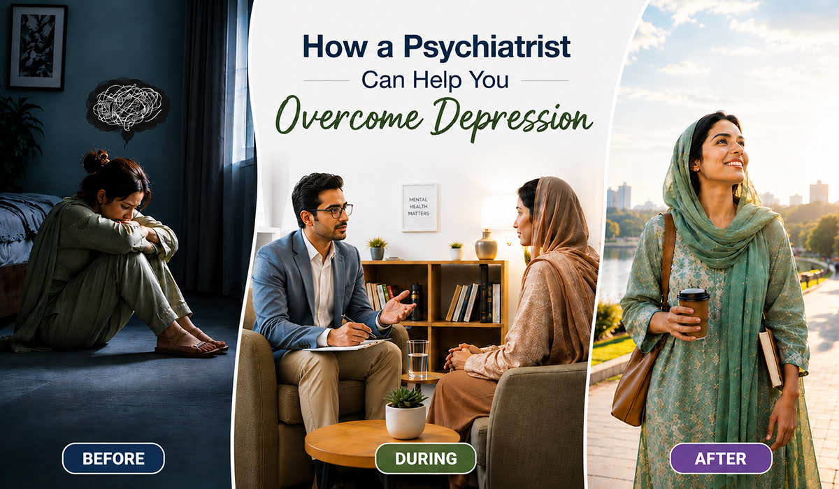 How a Psychiatrist Can Help You Overcome Depression