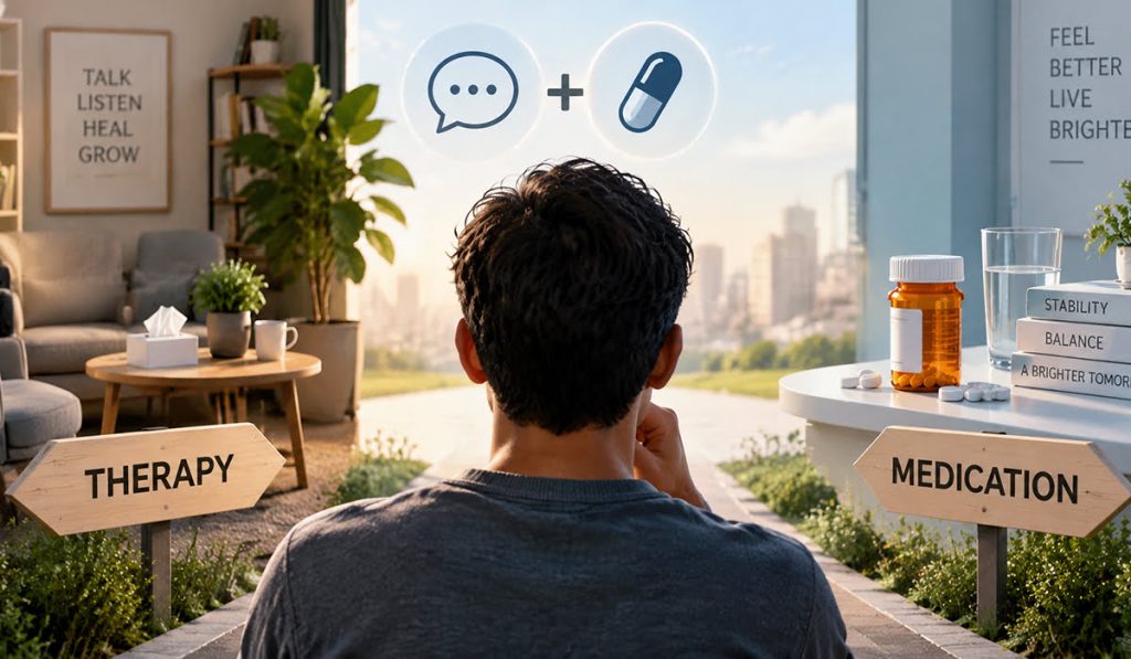 Depression Treatment Do You Need Therapy, Medication, or Both